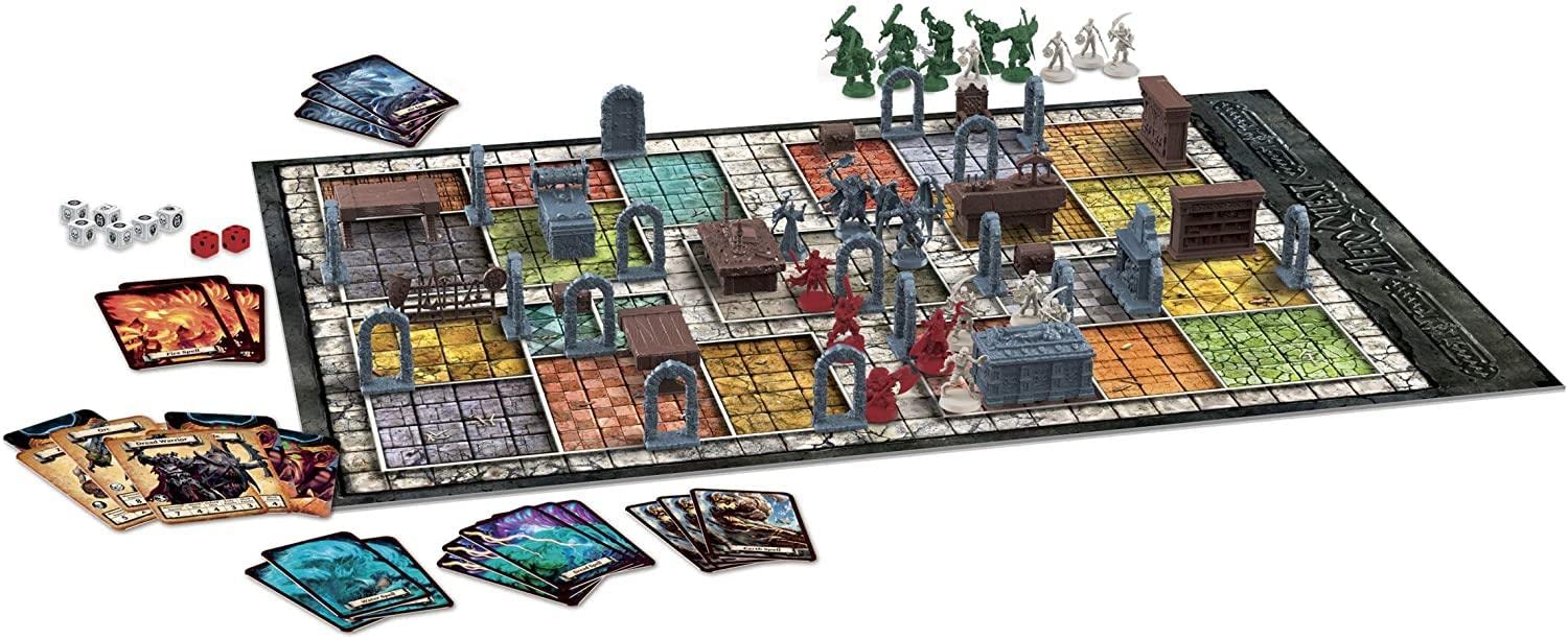 Hasbro HeroQuest epic group play visuals highlighting cooperative dungeon crawling