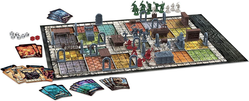 Hasbro HeroQuest epic group play visuals highlighting cooperative dungeon crawling
