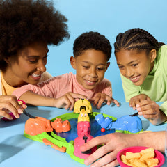 Hasbro Hungry Hungry Hippos supports 2-4 players for inclusive family fun.