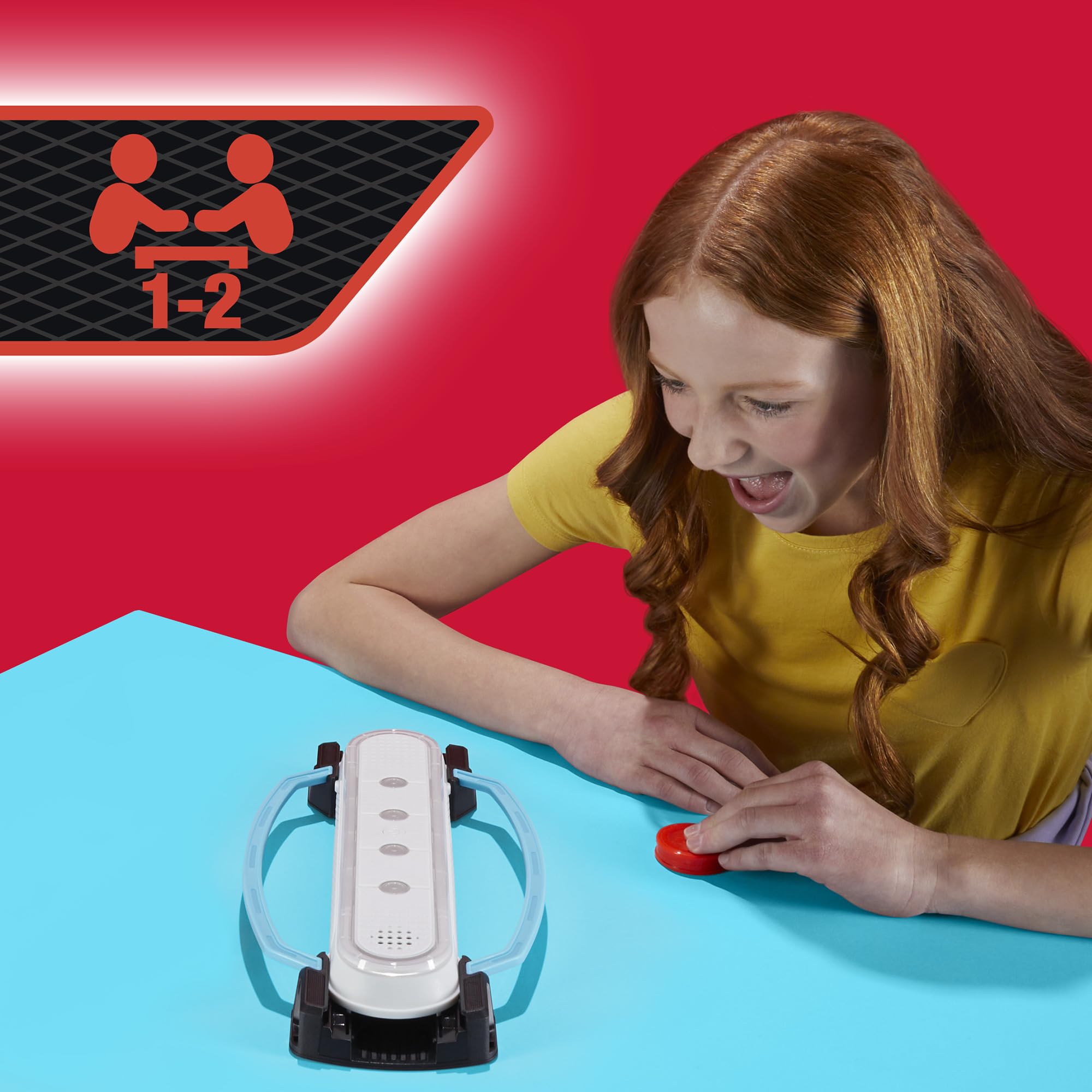 Hasbro Hypershot compact design with integrated storage for easy cleanup