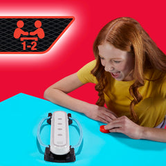 Hasbro Hypershot compact design with integrated storage for easy cleanup