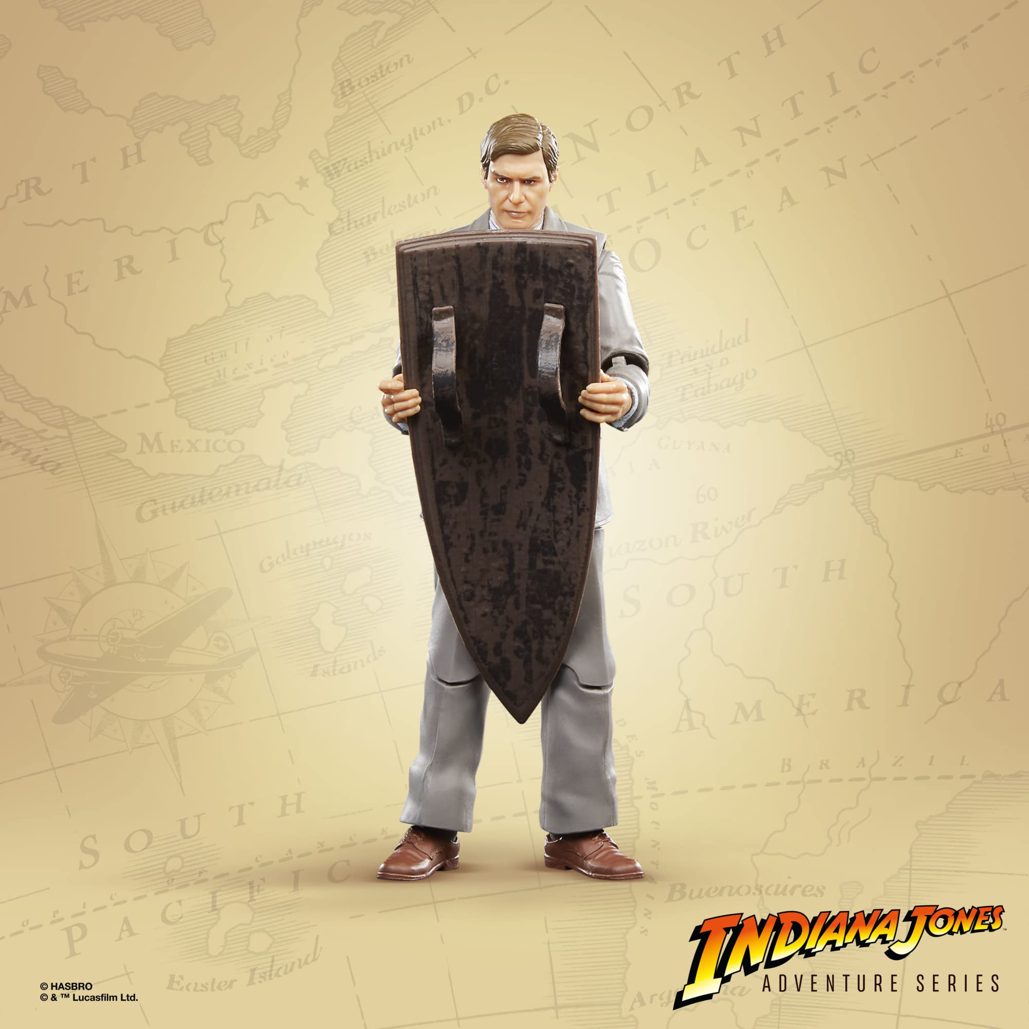 Hasbro Indiana Jones Adventure Series 6in package for display-ready gifting.