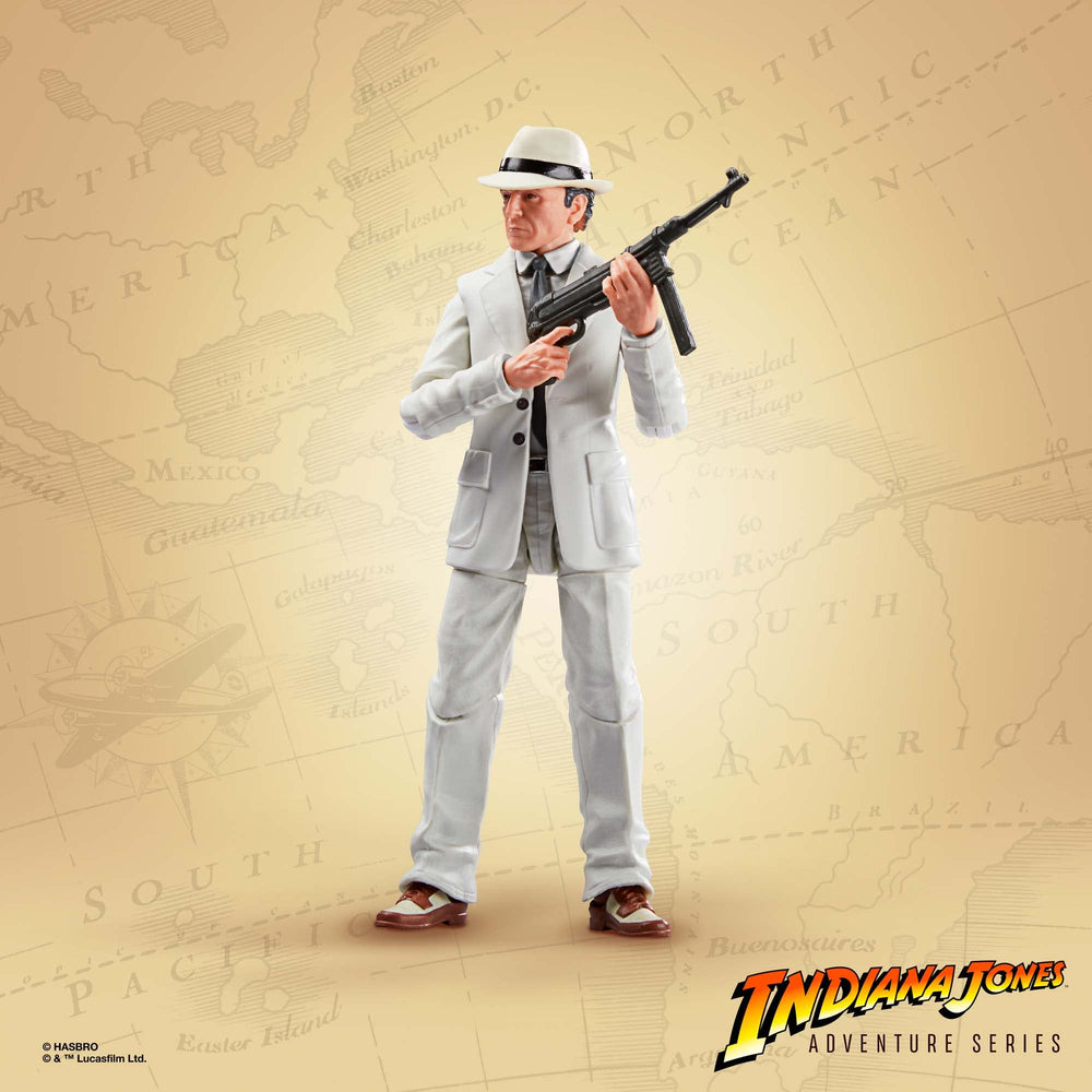 Hasbro Indiana Jones book accessory complements collectible figures.