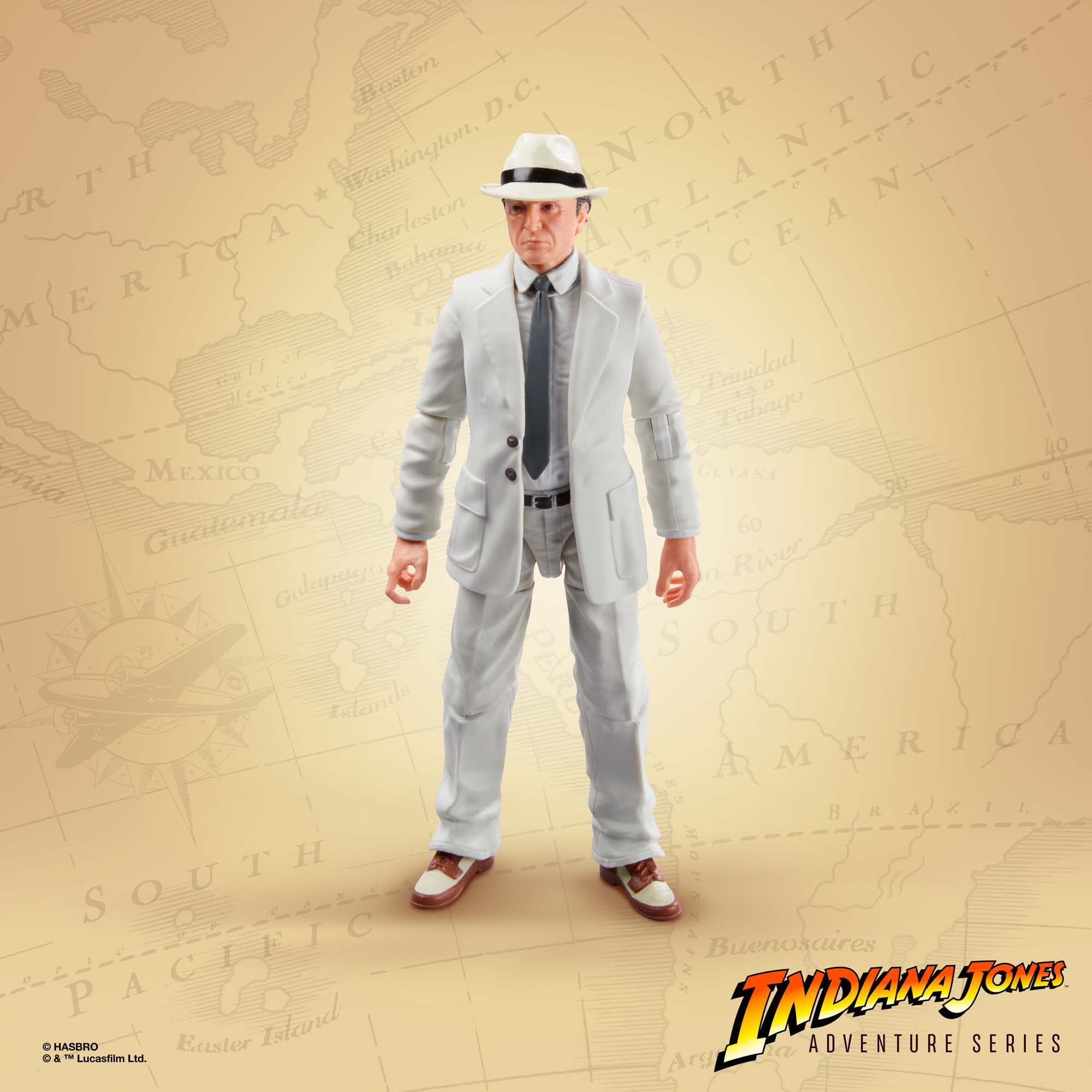 Hasbro Indiana Jones collectible two-pack display shot for shelves and desks.