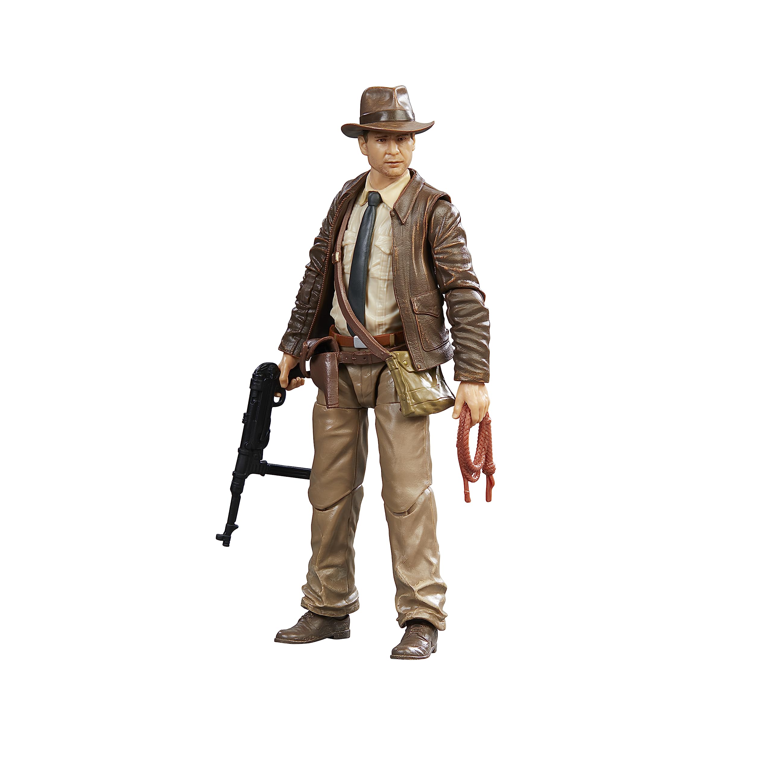 Hasbro Indiana Jones Last Crusade action figure front view for display and imagination.