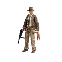 Hasbro Indiana Jones Last Crusade action figure front view for display and imagination.