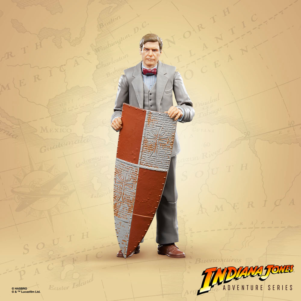 Hasbro Indiana Jones Professor figure articulation for dynamic poses.