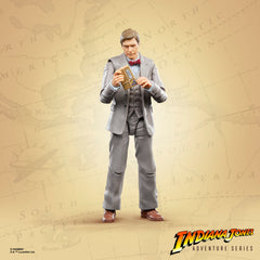 Hasbro Indiana Jones Professor figure shield accessory for action poses.
