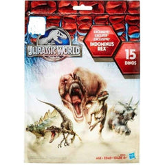 Hasbro Jurassic World Bag of Dinos featuring Stegosaurus and Spinosaurus, ideal for pretend adventures and collection.