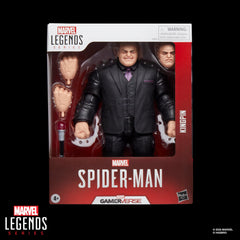 Hasbro Kingpin Gamerverse figure close-up detailing facial features and deco