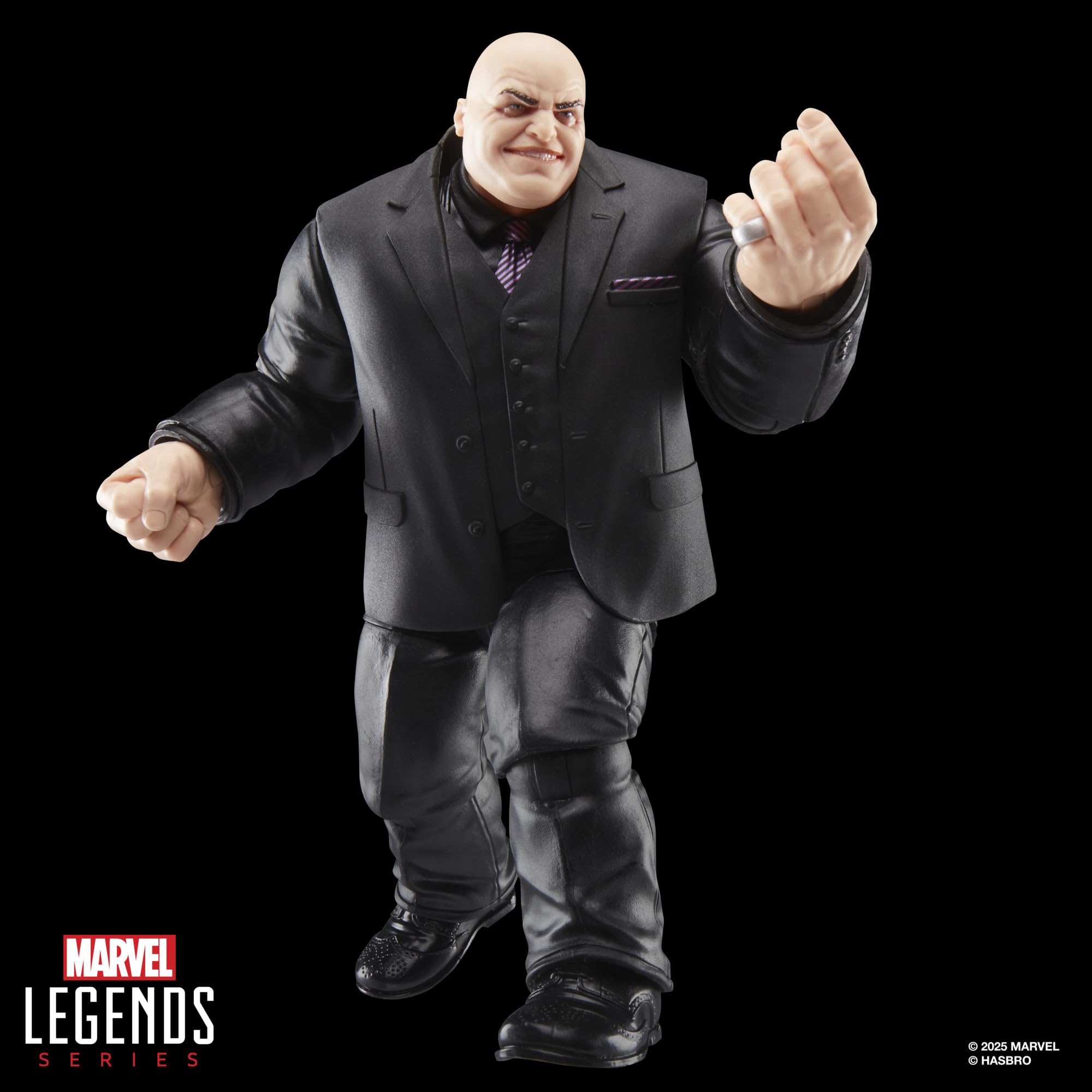 Hasbro Kingpin window box packaging shown for collectors