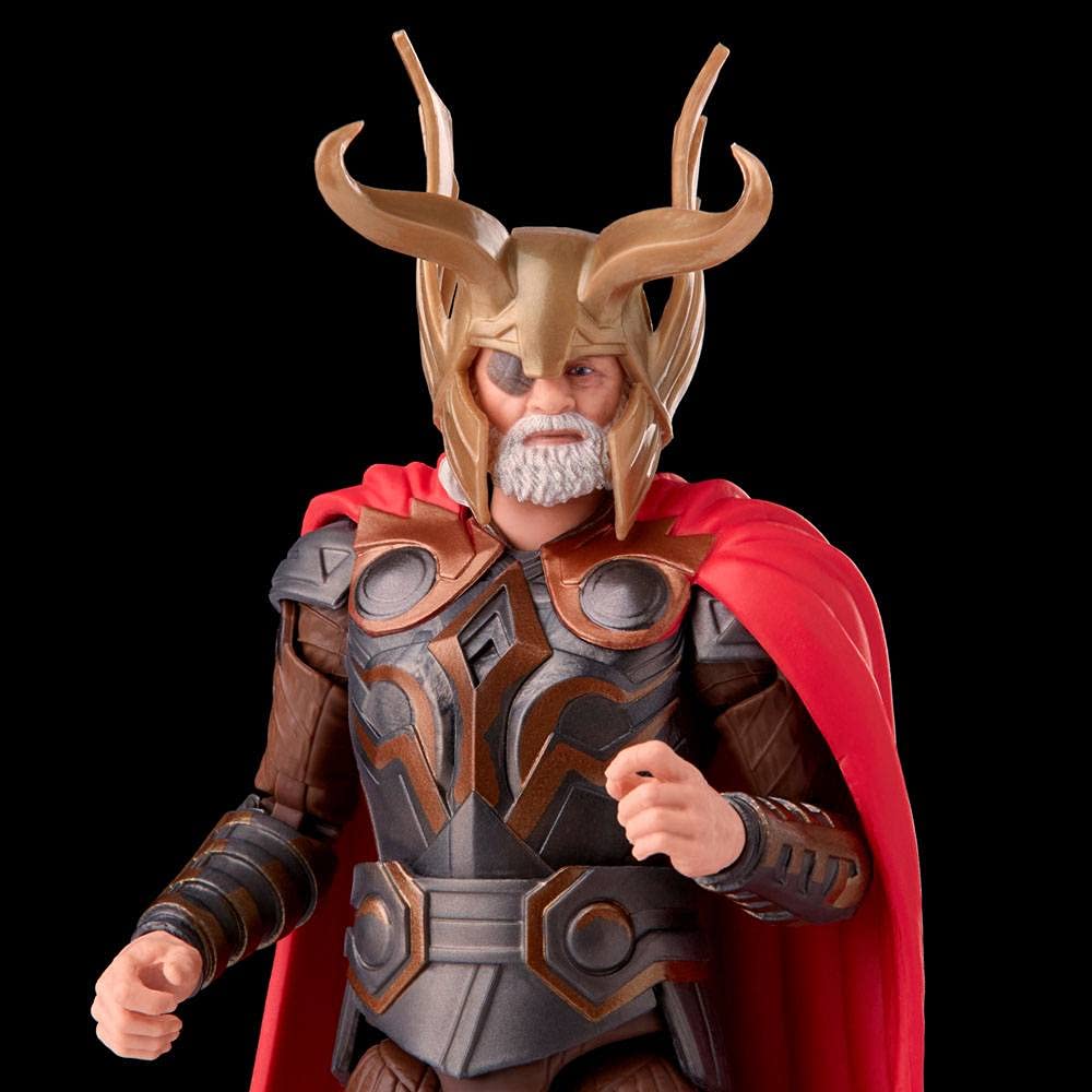 Hasbro Odin display-ready pose for shelf-ready Marvel collection.