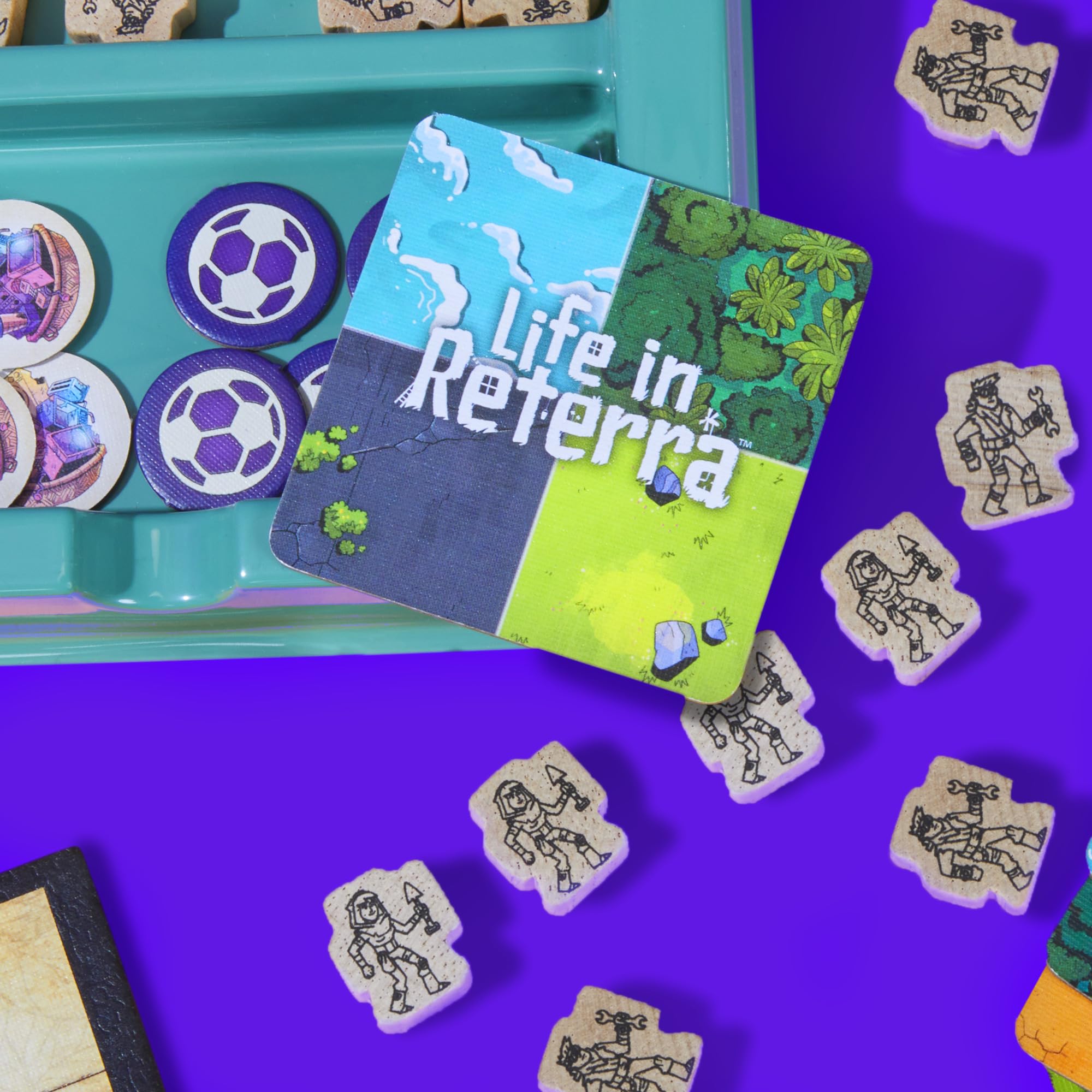 Hasbro Life in Reterra power cards guide strategic choices during play