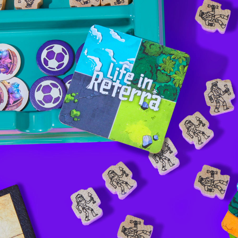 Hasbro Life in Reterra power cards guide strategic choices during play