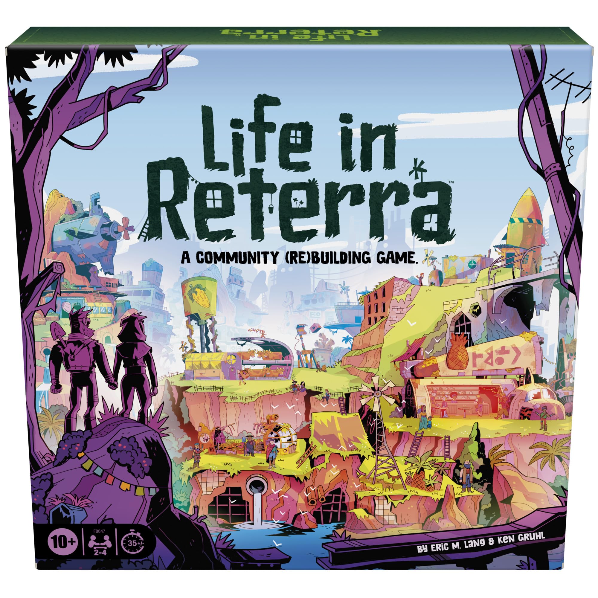 Hasbro Life in Reterra wooden pieces enhance tactile strategy for family game night