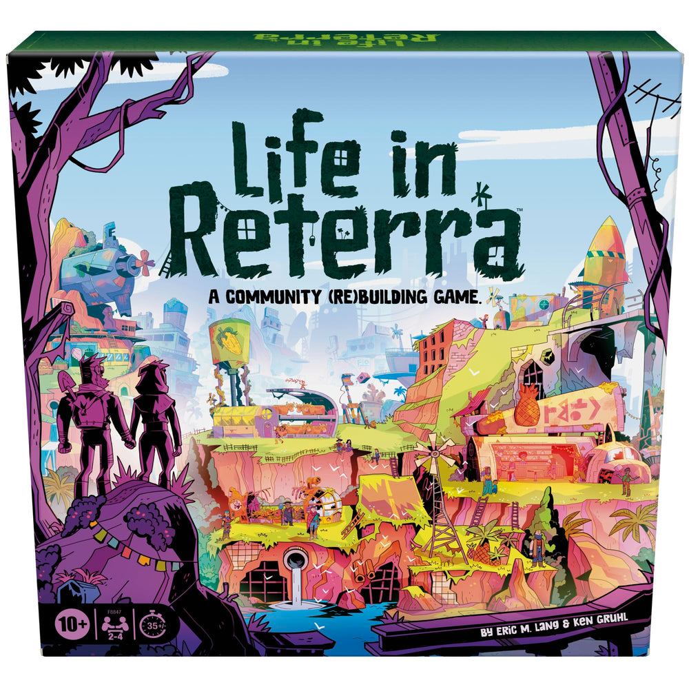 Hasbro Life in Reterra wooden pieces enhance tactile strategy for family game night