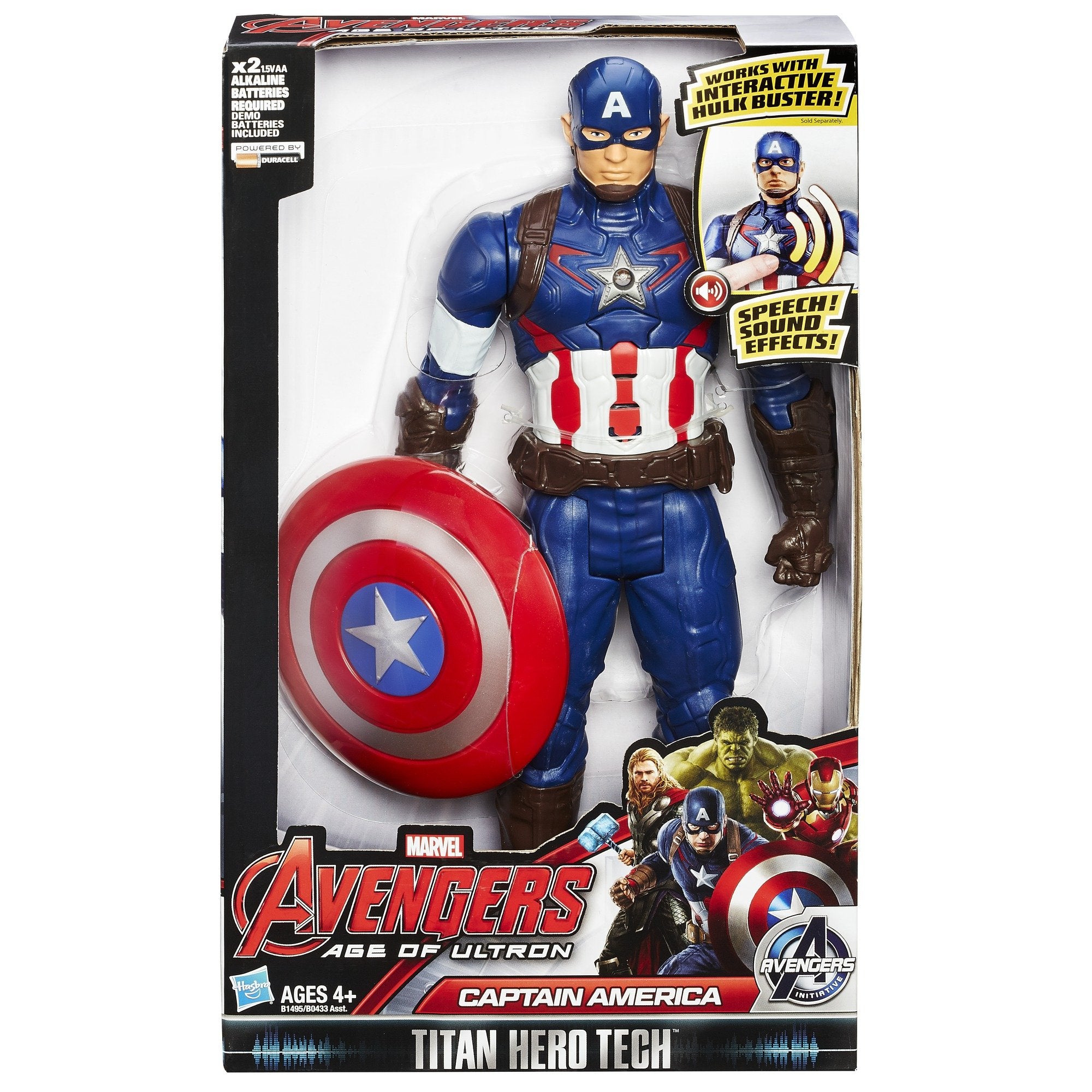 Hasbro Marvel Avengers Age of Ultron figure with authentic sound phrases