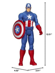 Hasbro Captain America figure detail close-up showing sculpt and costume texture.