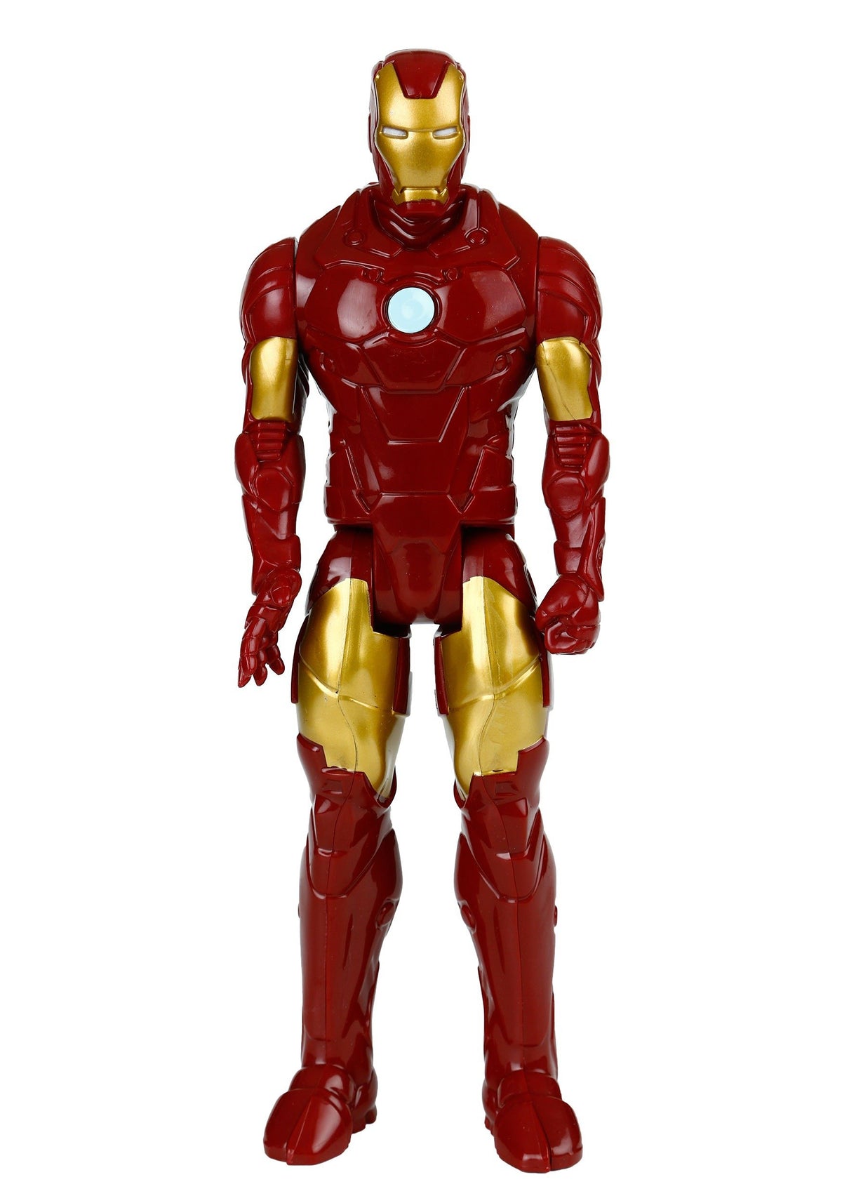 Marvel Iron Man Titan Hero figure with supersonic suit for imaginative play.