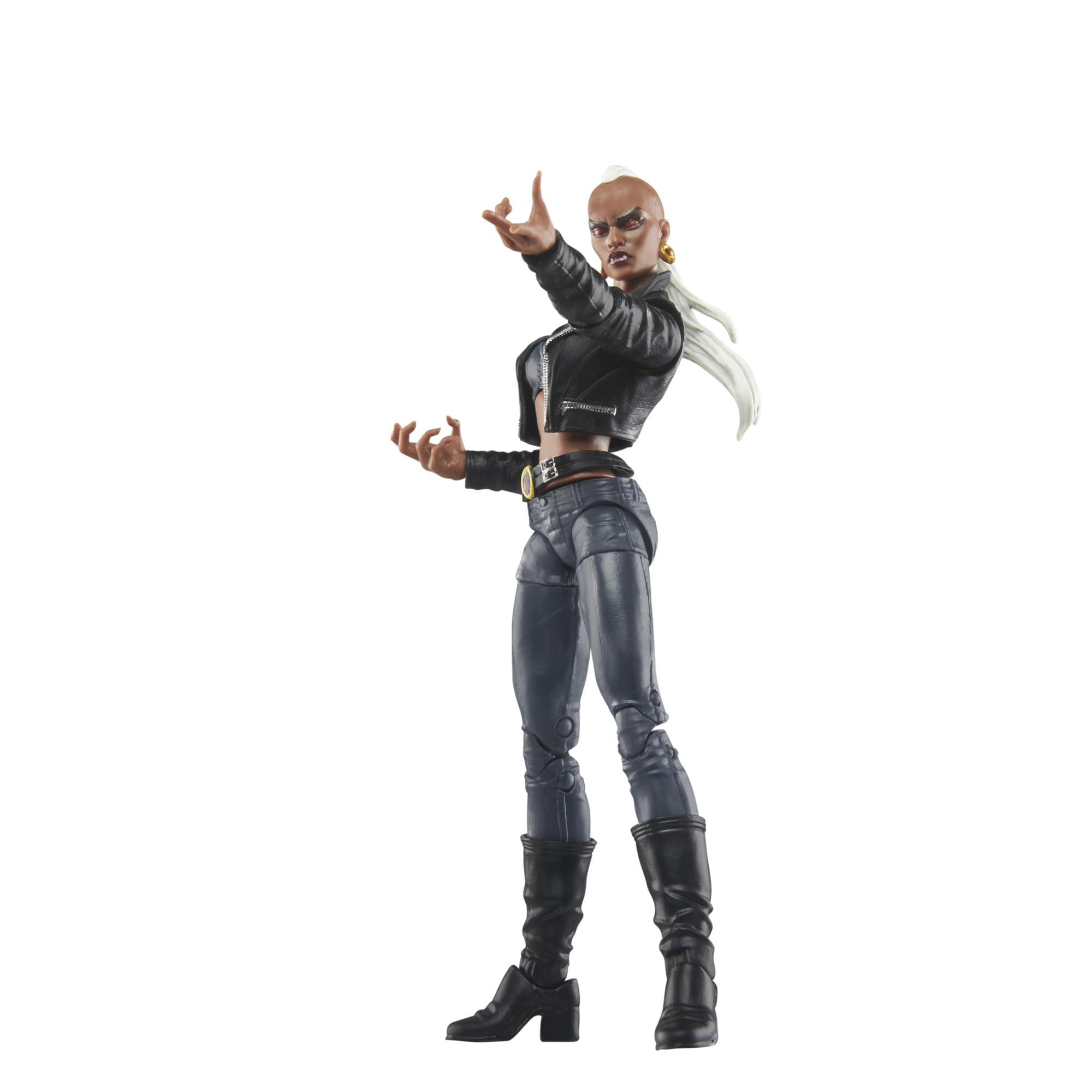 Hasbro Marvel Bloodstorm figure alternate hands enable dynamic stances.