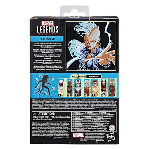 Hasbro Marvel Bloodstorm figure evokes vampire X-Men heritage for collectors.