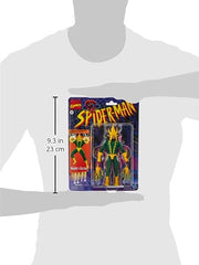 Hasbro Marvel Electro 6-inch figure detailed sculpt enhances display collections.