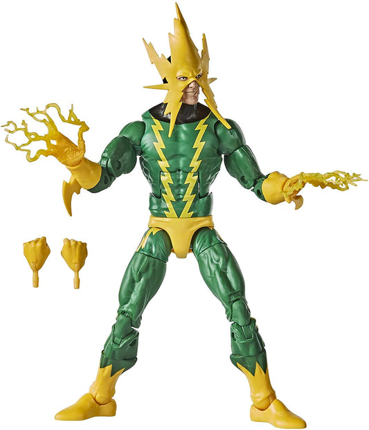 Hasbro Marvel Electro 6-inch figure front view for display and posing.