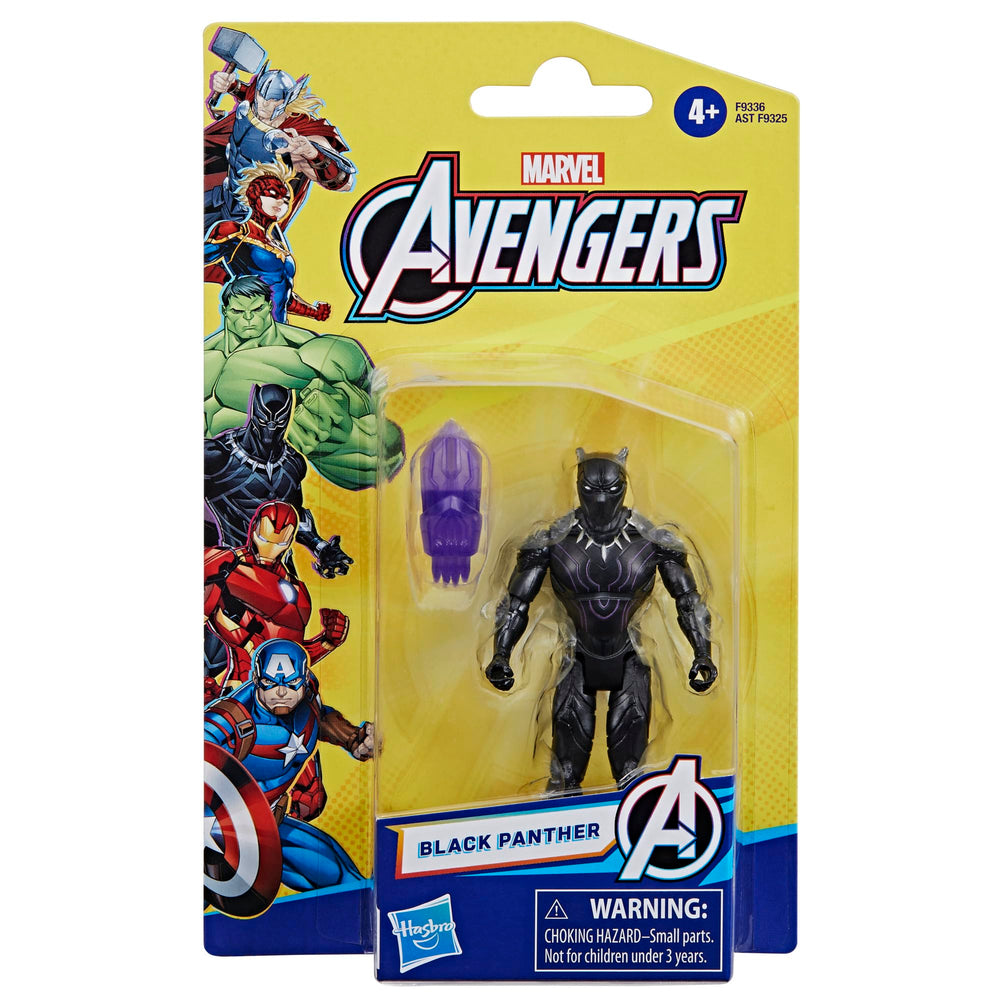 Hasbro Marvel Black Panther packaging window ideal for gifting.