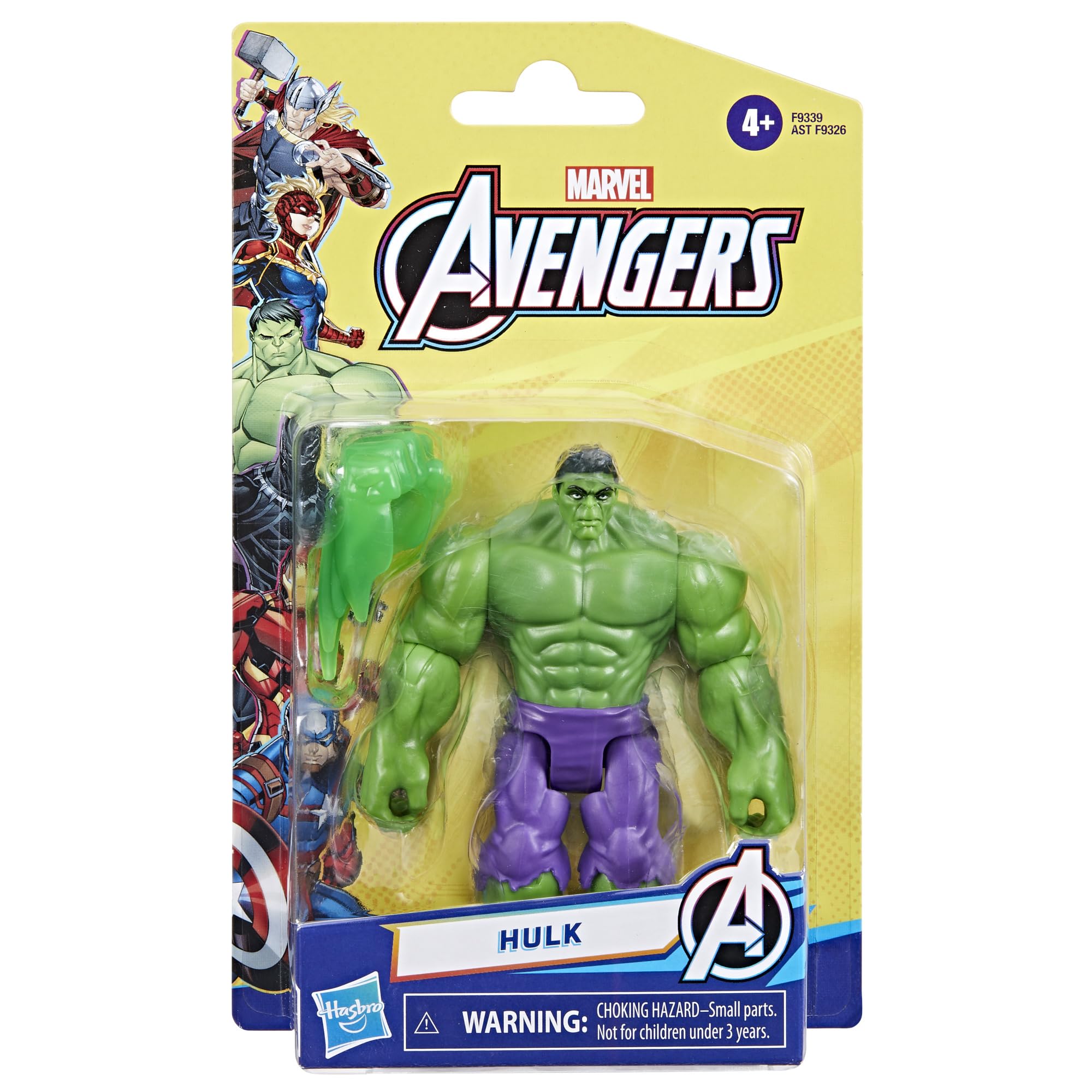 Hasbro Avengers cardback packaging showcases collectible display
