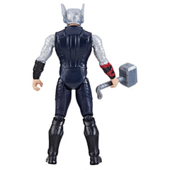 Thor action figure posing with articulation for dynamic battles