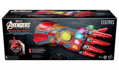 Hasbro Iron Man Nano Gauntlet hinged fingers enable lifelike posing