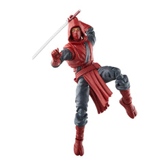 Hasbro Marvel Knights display pairing with Fist Ninja enhances shelf scenes.