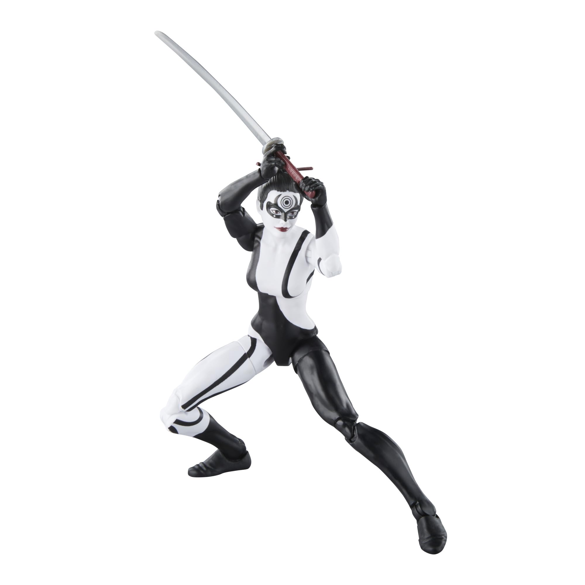 Lady Bullseye figure with pose-ready articulation on shelf.