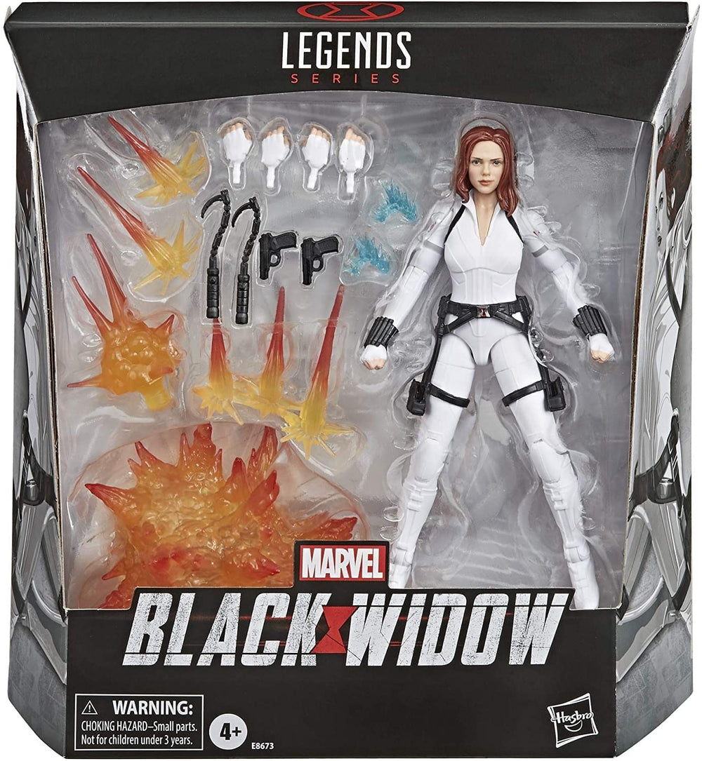 Hasbro Marvel Legends Black Widow accessories for versatile poses and display options