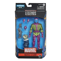 Kang figure in dynamic pose for collectors' shelf display by Hasbro Marvel Legends.