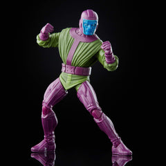 Kang figure from Hasbro Marvel Legends with multiple articulation points for action scenes.