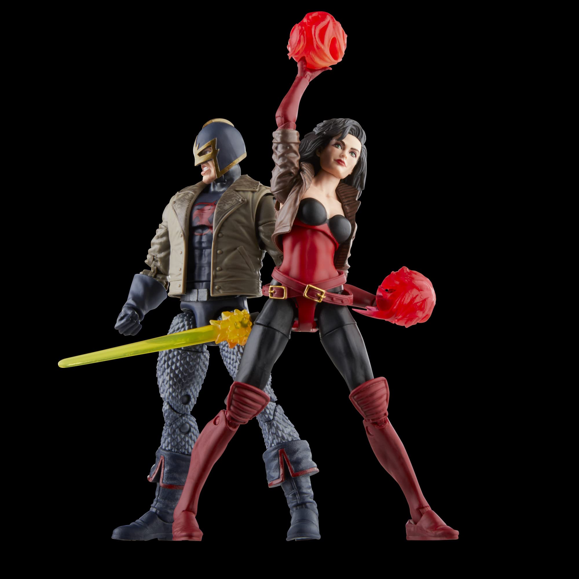 Hasbro Marvel Legends 6-inch scale articulation supports dynamic posing.