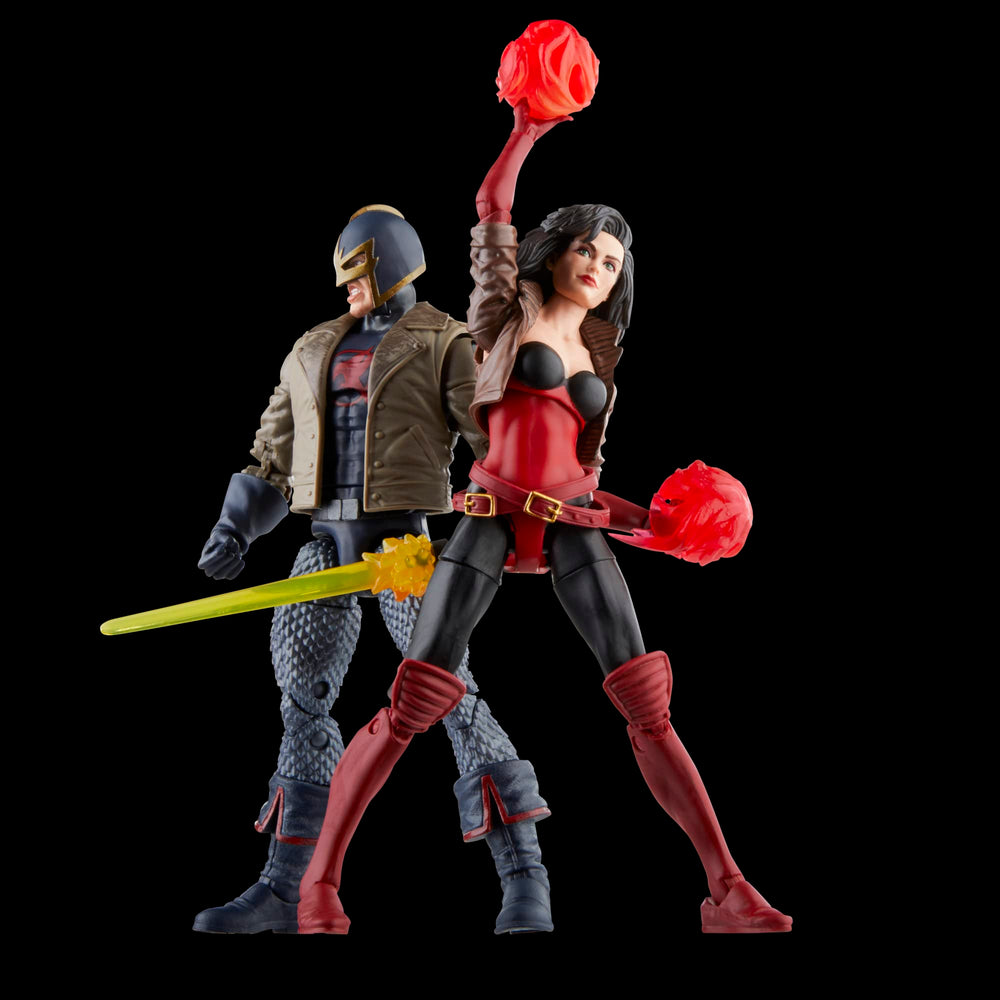 Hasbro Marvel Legends 6-inch scale articulation supports dynamic posing.