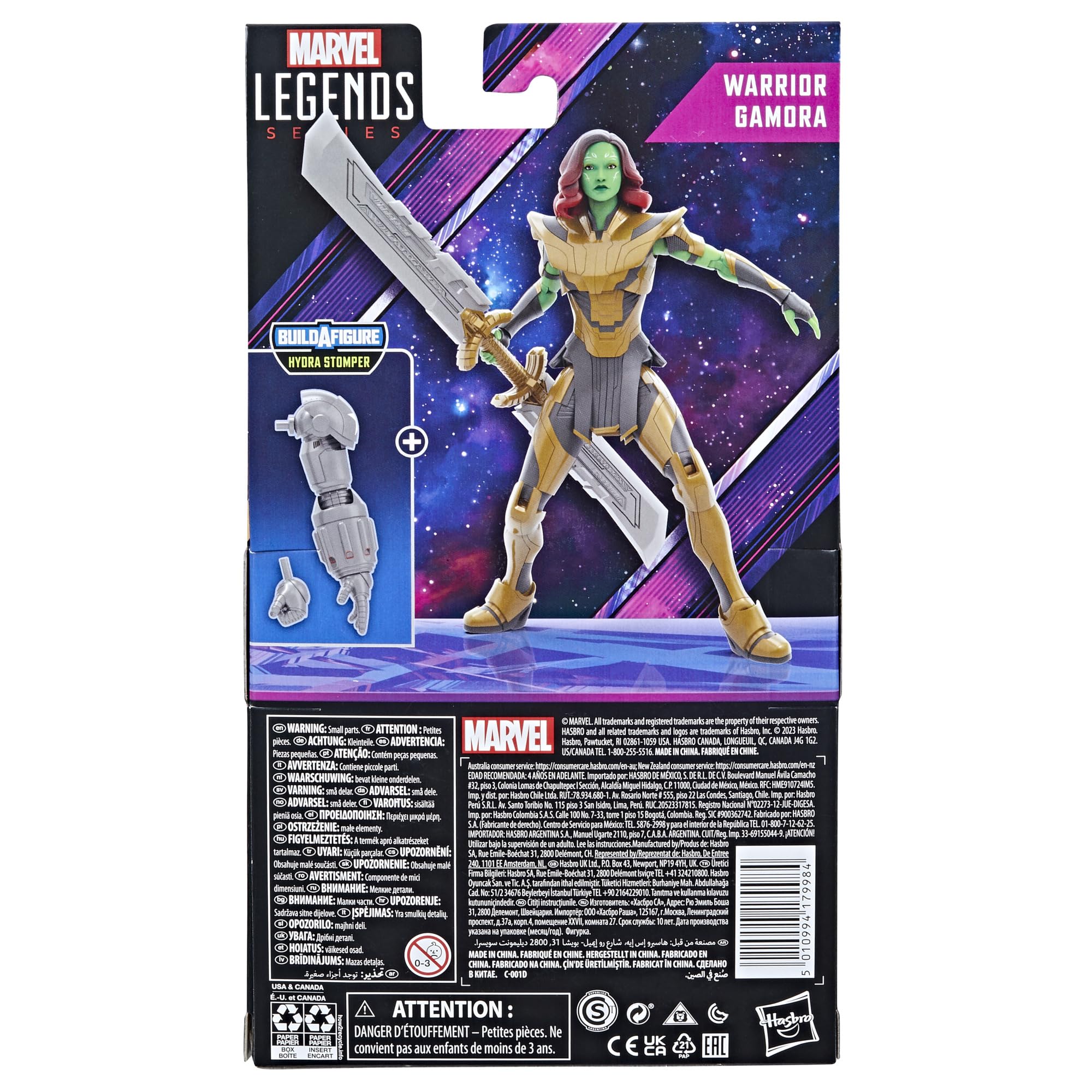 Hasbro Marvel Legends accessories included for enhanced playability