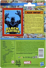 Hasbro Marvel Legends Black Panther figure in 3.75 inch scale for shelf display