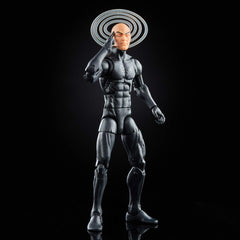 Hasbro Marvel Legends Charles Xavier stands at six-inch scale with team figures.