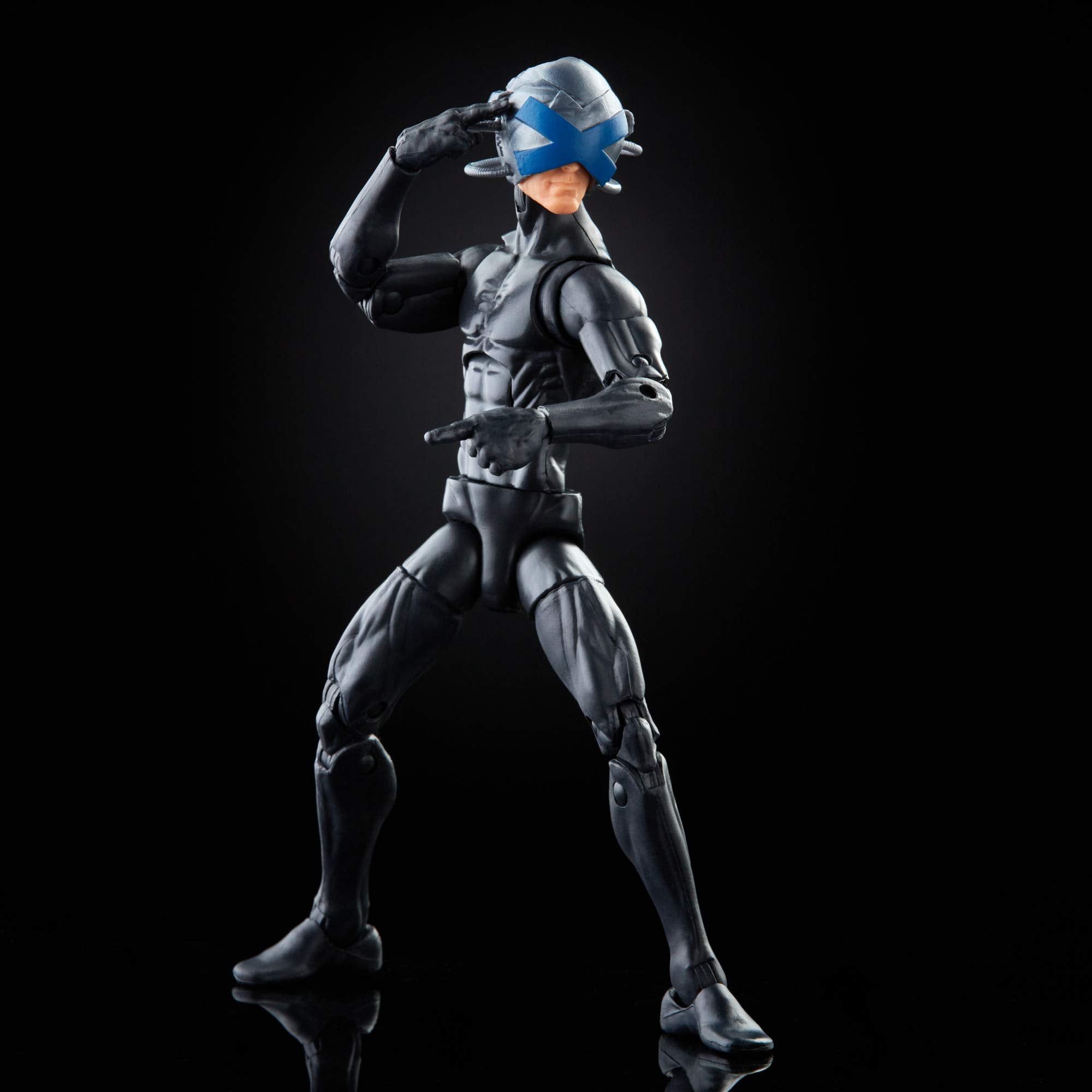 Hasbro Marvel Legends Charles Xavier includes three accessories for display options.