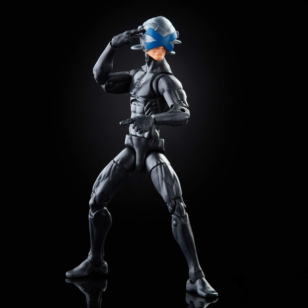 Hasbro Marvel Legends Charles Xavier includes three accessories for display options.