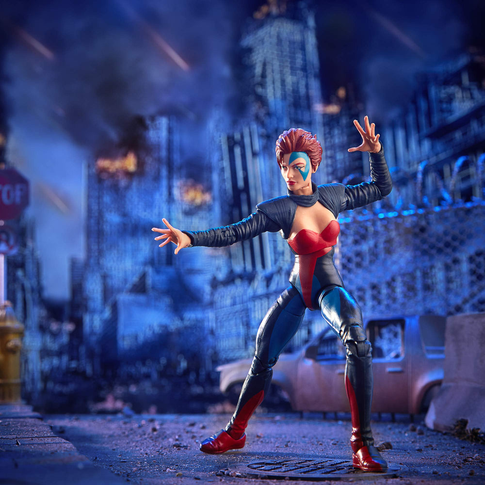 X-Men Age of Apocalypse styling references the era's look in packaging.