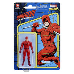 Hasbro Marvel Legends Daredevil 3-75 scale figure ready for action poses.