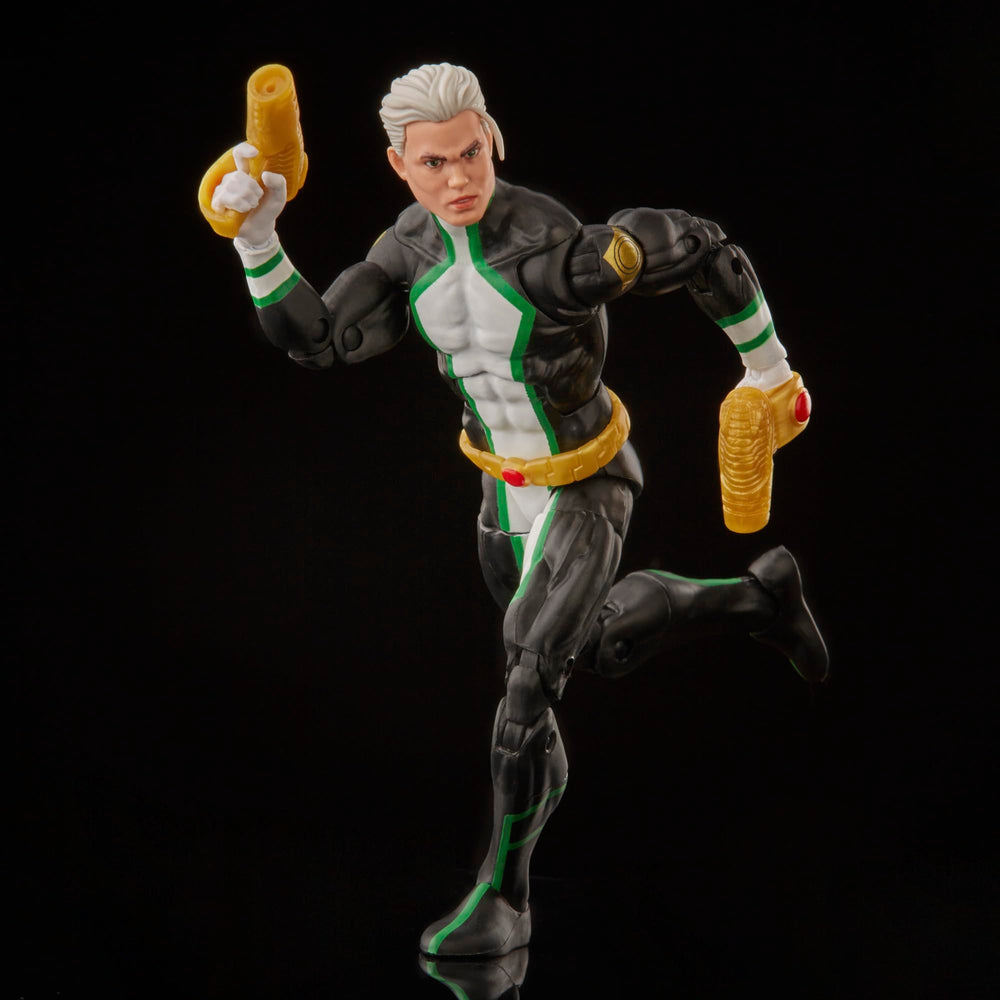 Display-ready Hasbro Marvel Legends figure for collectors