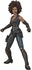 Hasbro Marvel Legends Domino 6-inch figure front view for display and poseable collection.