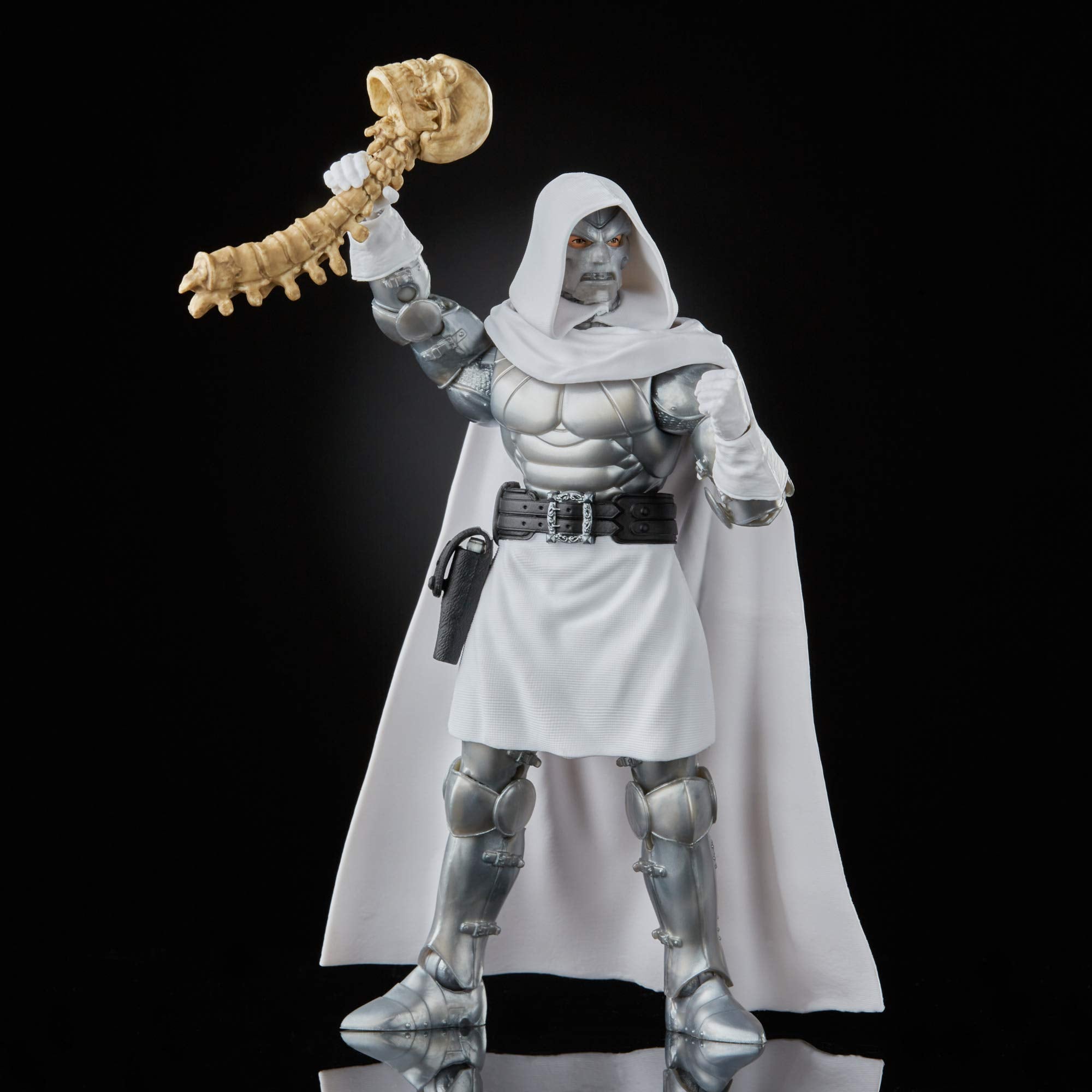 Hasbro Marvel Legends Dr. Doom accessory arc reactor piece for dramatic lighting display.