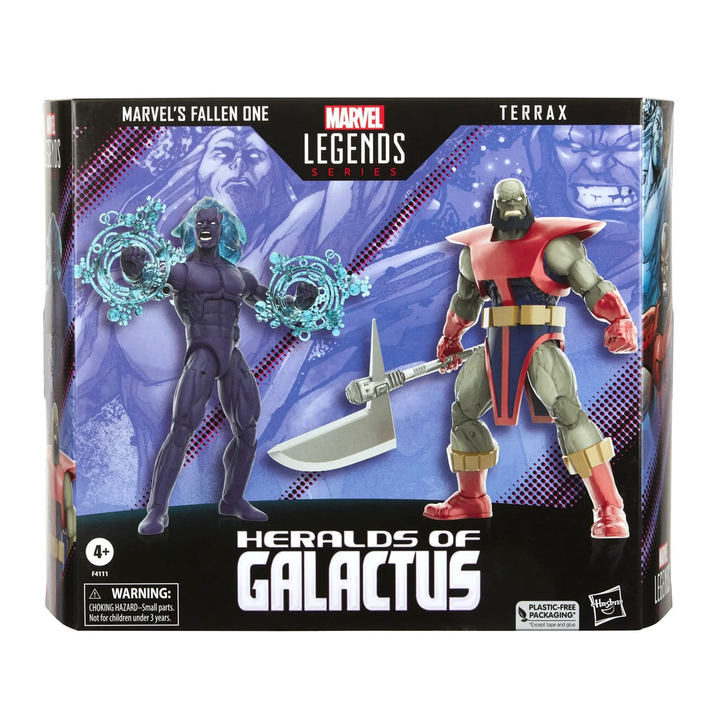 Hasbro Marvel Legends Herald of Galactus 2-pack figures, highly articulated for display and imaginative play