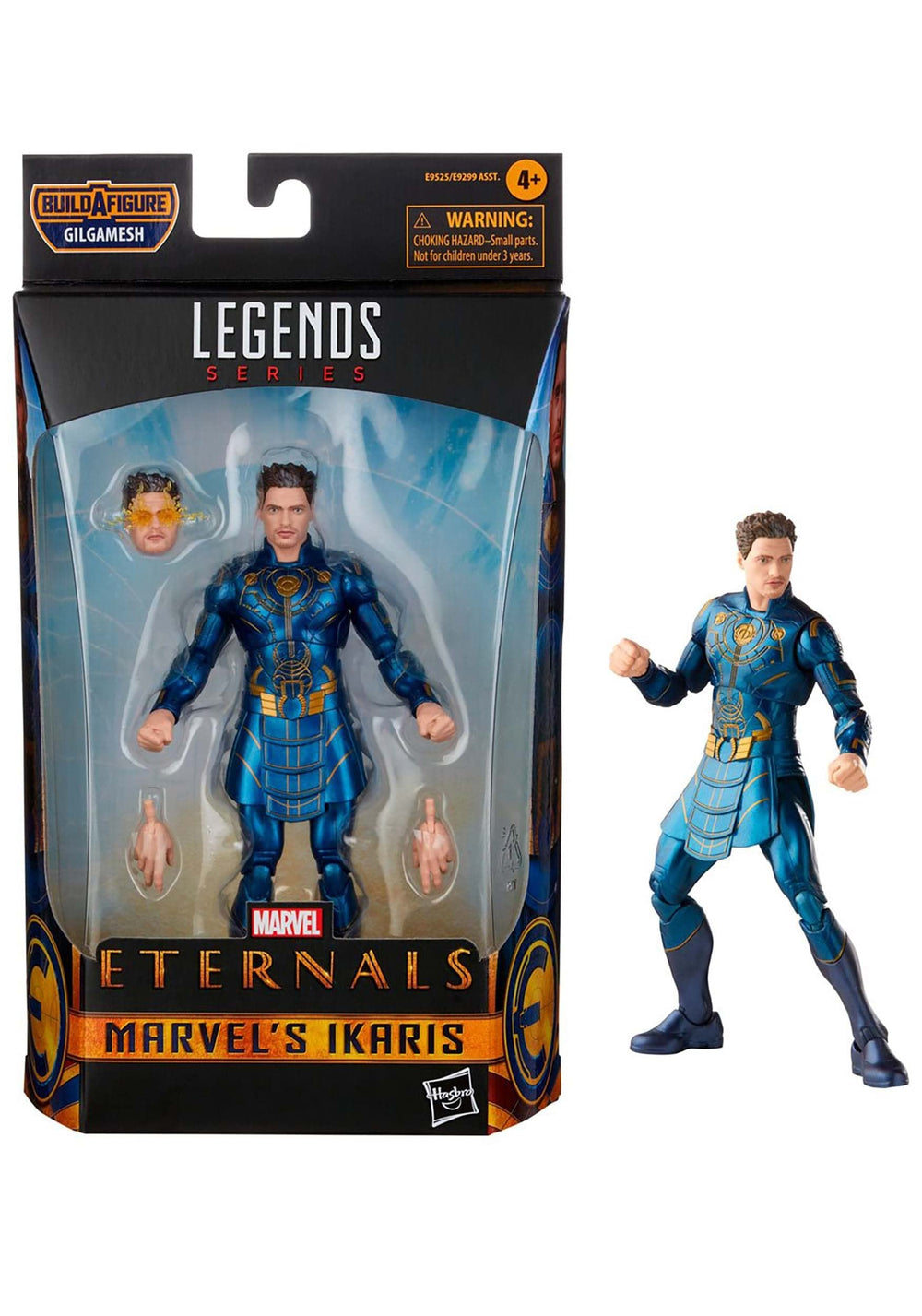 Hasbro Marvel Legends Ikaris movie-inspired detailing captures Eternals aesthetics